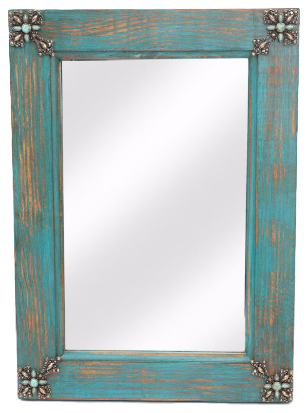 Concho Cross Rustic Mirror
