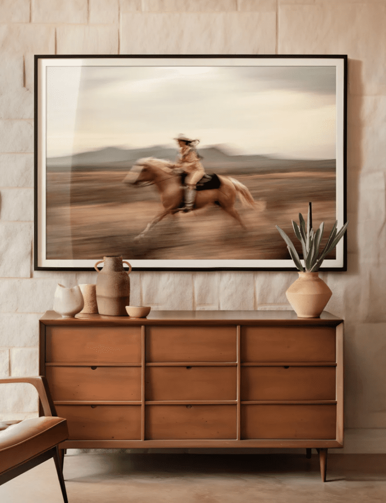 Cowgirl Art by Ben Christensen