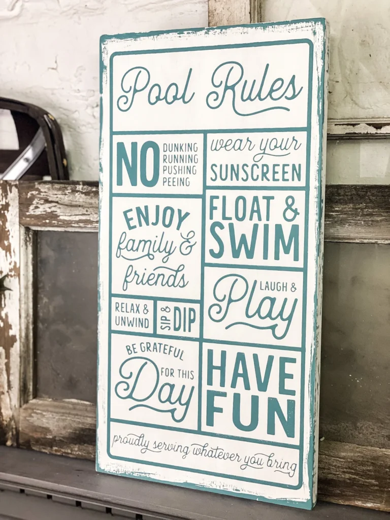 Pool Rules