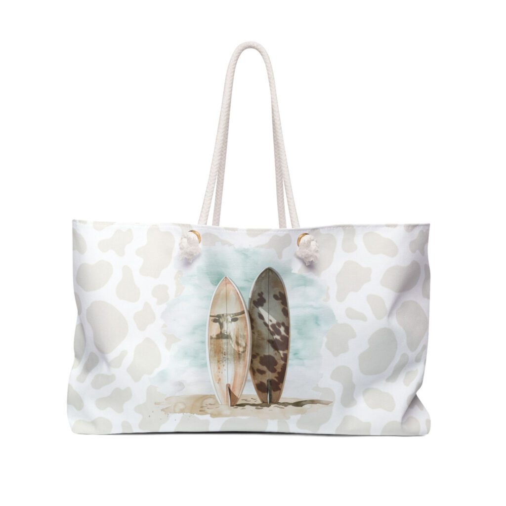 Saltsy Cowhide Surf Tote