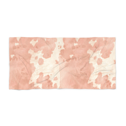 Saltsy Salty Kiss Blush Beach Towel