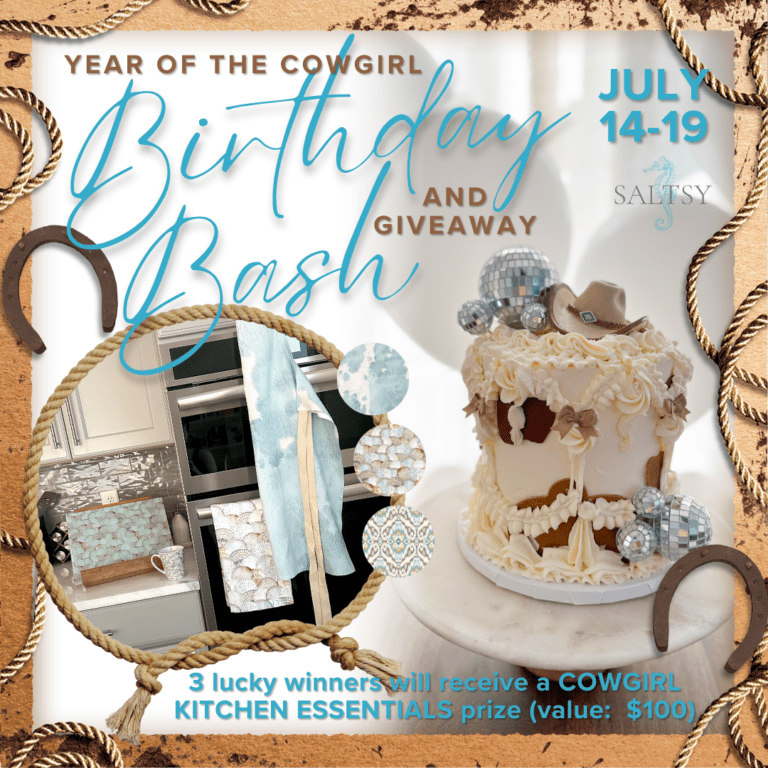 Year of the Cowgirl Birthday Bash Giveaway: Celebrate with Us from July 14-19!