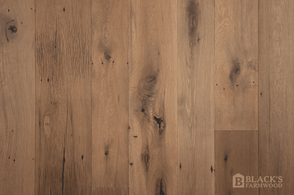 aerial image of reclaimed wood floors